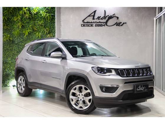 JEEP COMPASS 2.0 16V FLEX LONGITUDE AUTOMÁTICO JEEP COMPASS 2.0 16V FLEX LONGITUDE AUTOMÁTICO